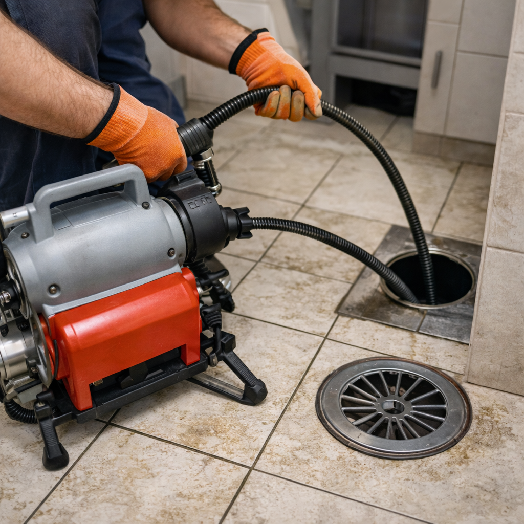 Lavabo tıkanıklık açma